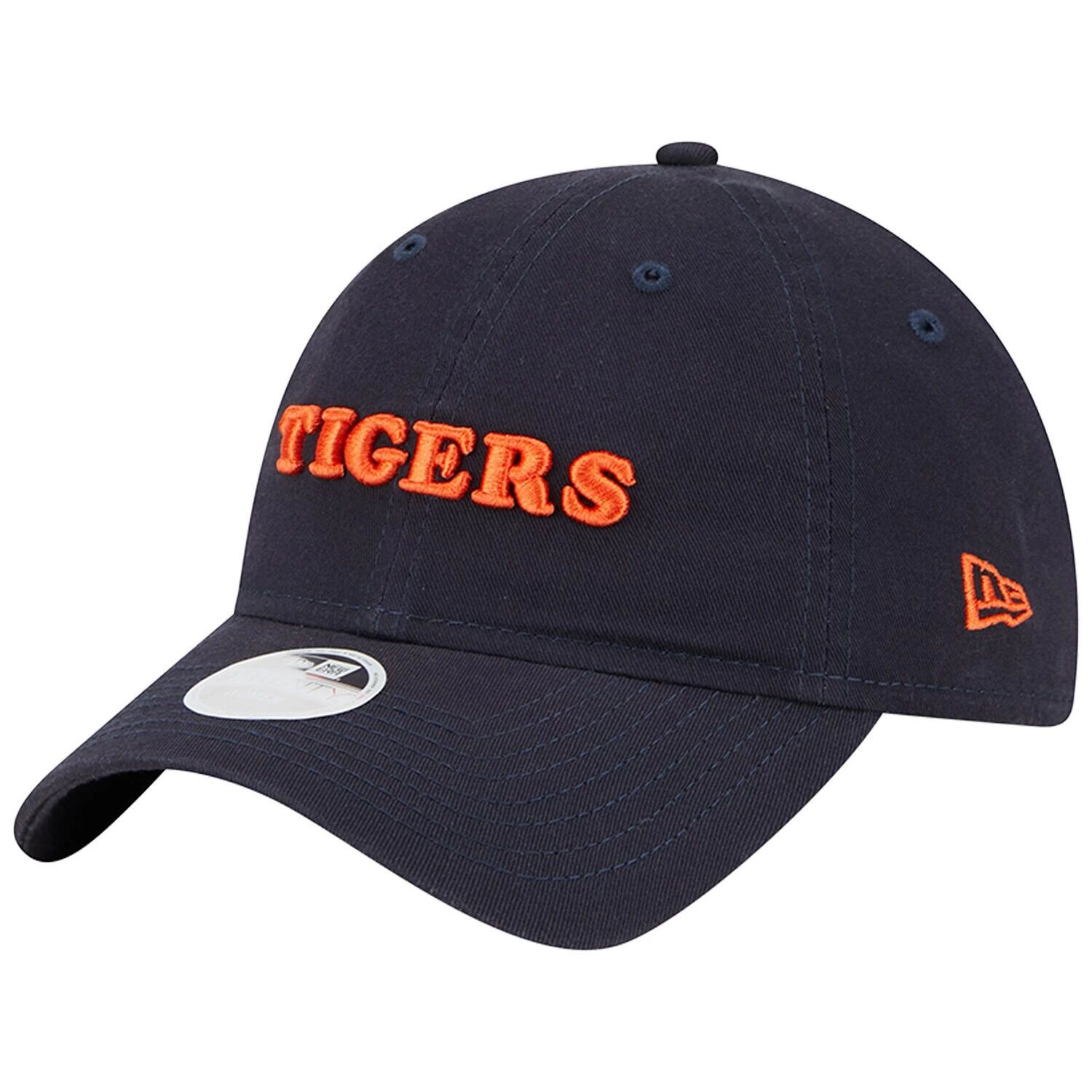 

Женская темно-синяя регулируемая кепка New Era Detroit Tigers Shoutout 9TWENTY New Era