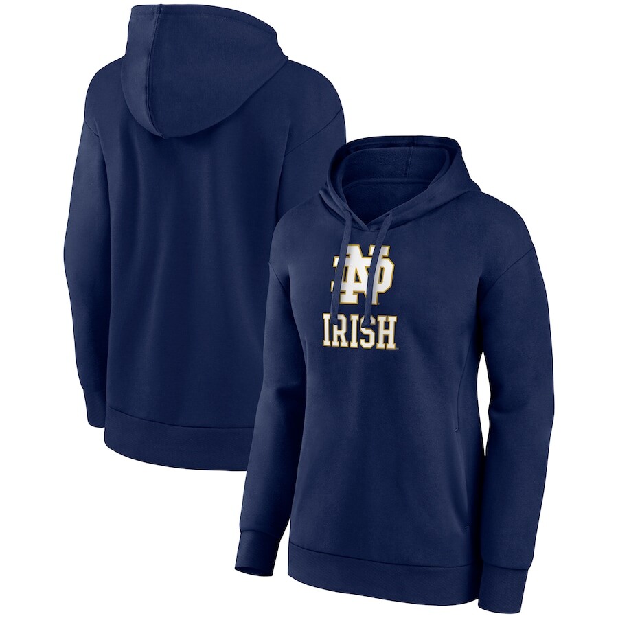 

Пуловер с капюшоном Fanatics Branded Notre Dame Fighting Irish, нави