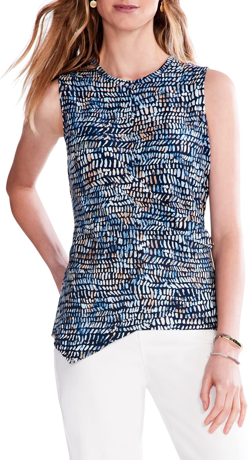 

Топ Petite Water Drops Tank NIC+ZOE, цвет Blue Multi