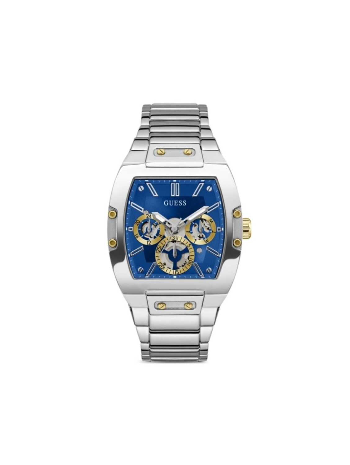 

Хронограф из нержавеющей стали 43 мм GUESS USA, синий
