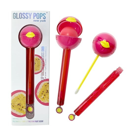 

Бальзам для губ Passion Fruit и блеск для губ Glossy Pops