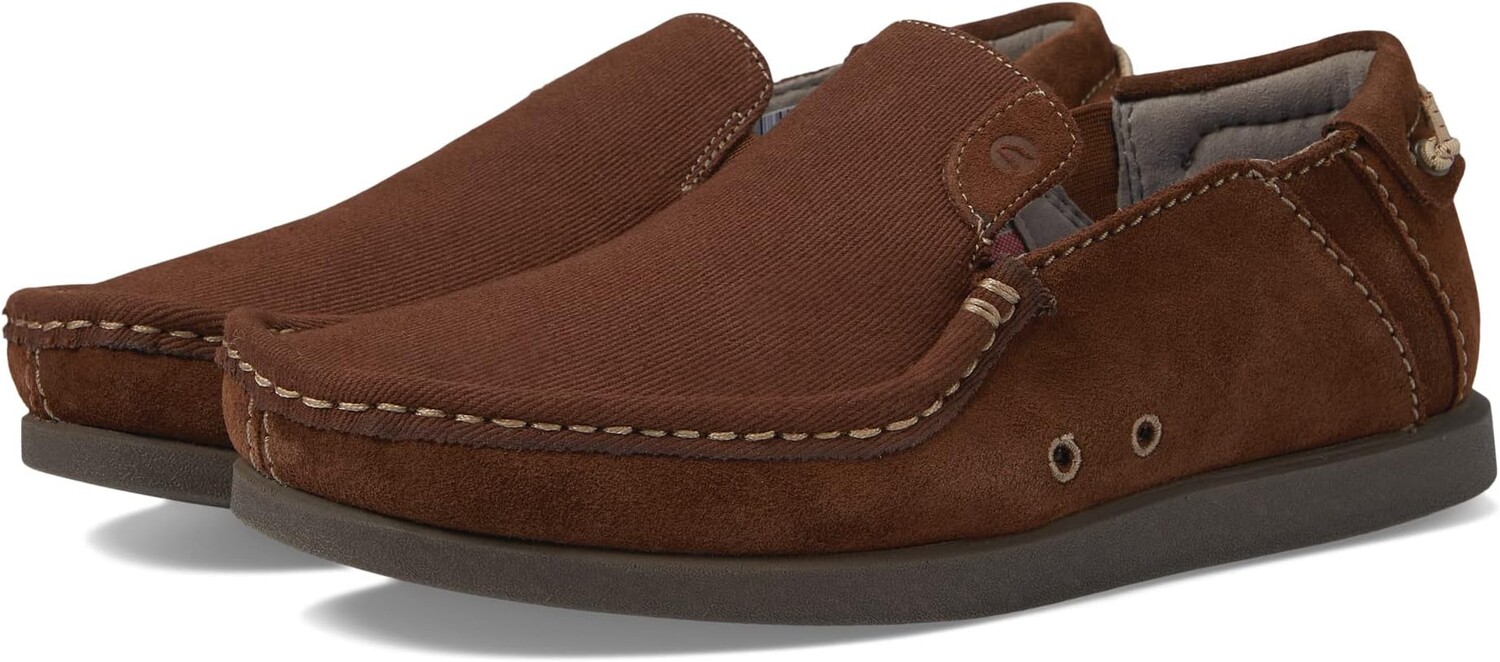 

Лоферы ShacreLite Step Clarks, цвет Dark Tan Suede
