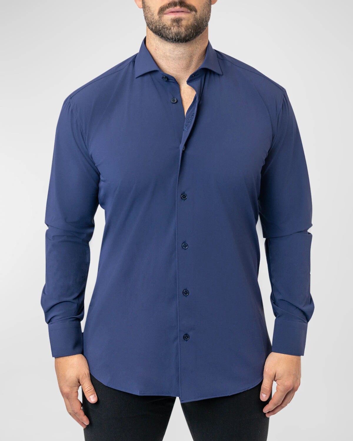 

Мужская спортивная рубашка Einstein Stretch Core Maceoo, цвет Blue