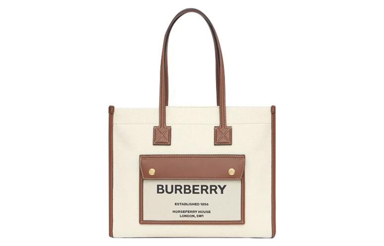 Burberry Женские сумки на ремне Freya повседневные сумки на ремне большой емкости для покупок абрикос