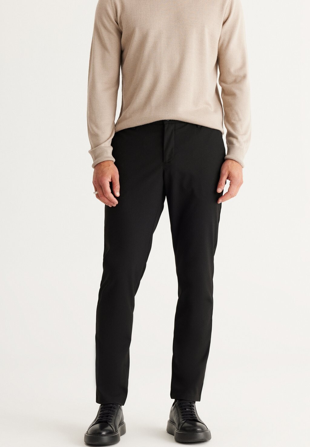 

Чиносы SLIM FIT CASUAL SIDE POCKET AC&CO / ALTINYILDIZ CLASSICS, черный