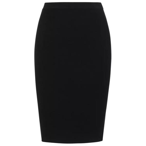 

Юбка wool blend skirt Saint Laurent, черный