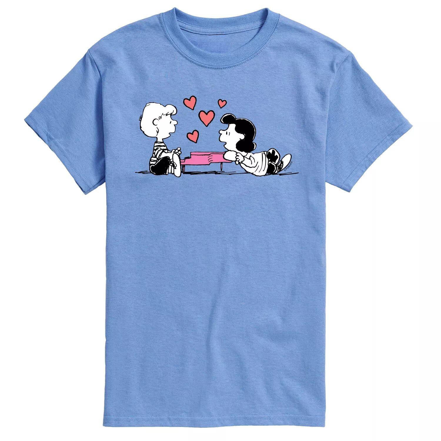

Мужская футболка Peanuts Lucy Heart Thoughts Licensed Character