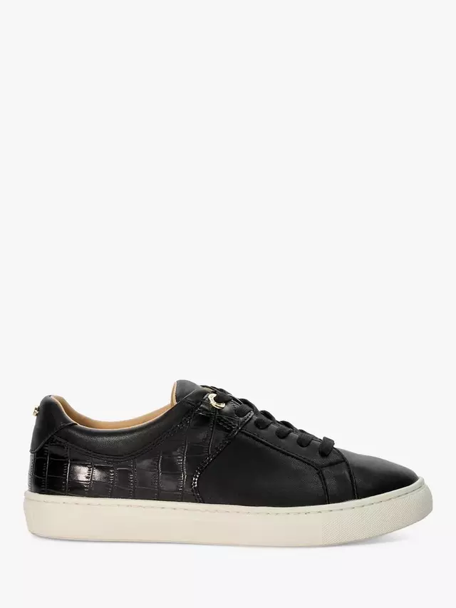 

Кроссовки Dune Dune Elodic Croc Effect Panel, цвет black/synthetic