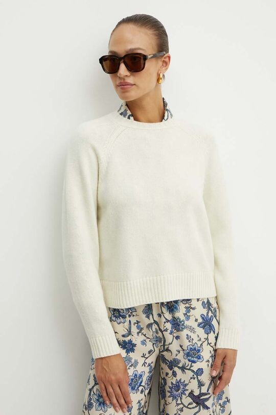 

Шерстяной свитер Weekend Max Mara, бежевый
