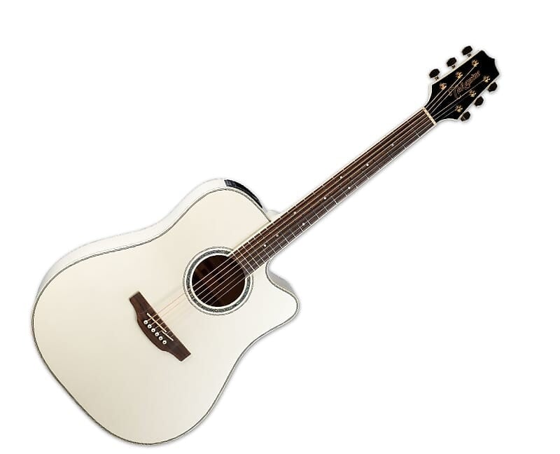 

Акустическая гитара Takamine GD37CE-PW G Series Cutaway A/E Guitar - Pearl White