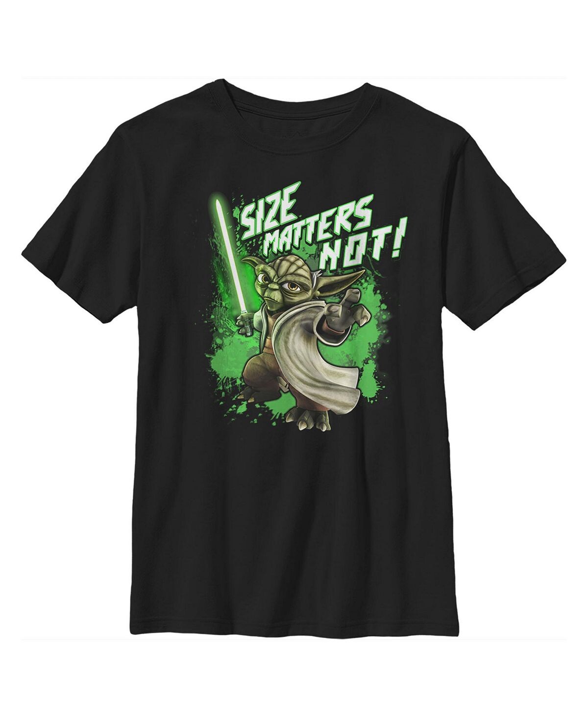 

Футболка Yoda «Звёздные войны: Войны клонов» для мальчиков «Войны клонов» Disney Lucasfilm