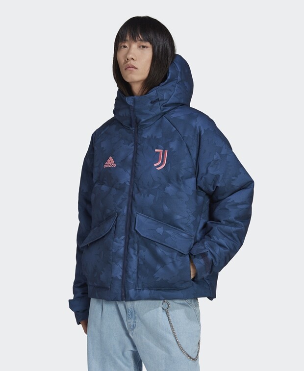 

Пуховик adidas Performance, синий