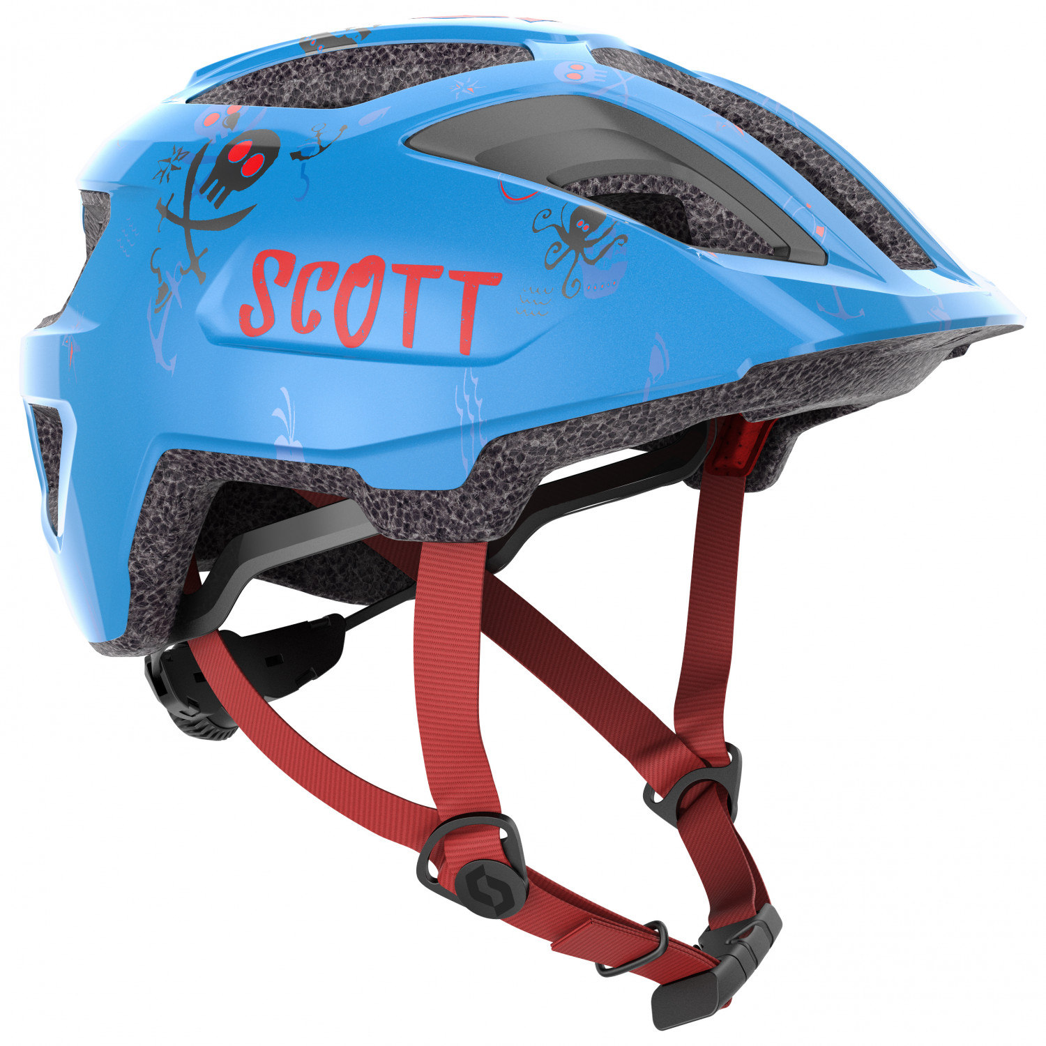 Велосипедный шлем Scott Kid's Helmet Spunto (Ce) Kid, цвет Atlantic Blue шлем scott spunto kid ce atlantic blue