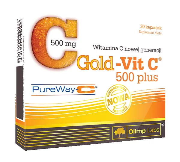 

Препарат, укрепляющий иммунитет Olimp Gold- Vit C 500 mg Plus, 30 шт