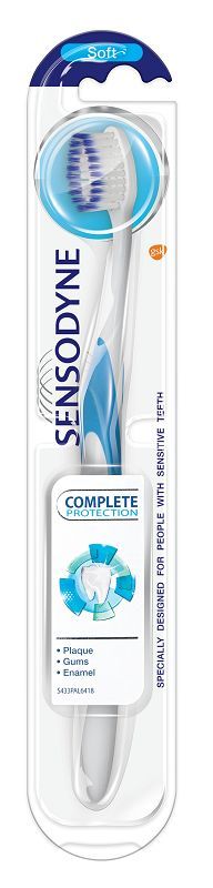 Sensodyne Complete Protection Soft зубная щетка, 1 шт. зубная щетка parodontax complete protection