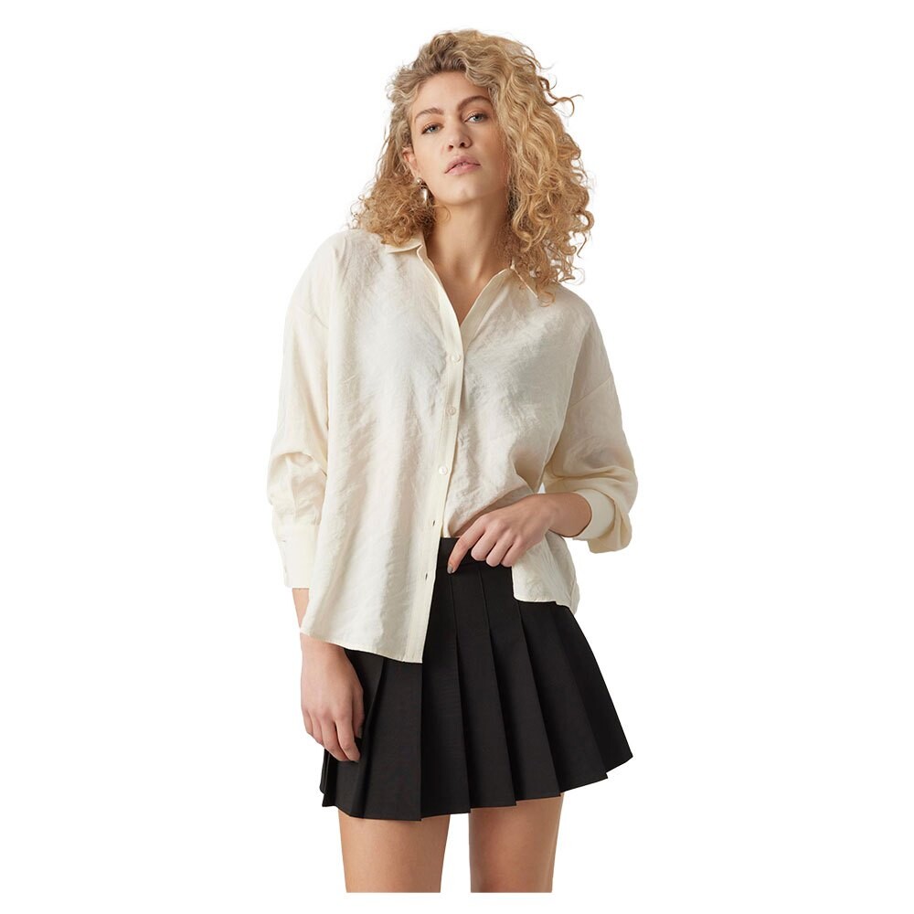 

Рубашка Vero Moda Queeny Oversize, белый