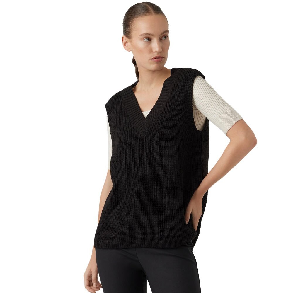 

Футболка Vero Moda Lea Sleeveless V Neck, черный