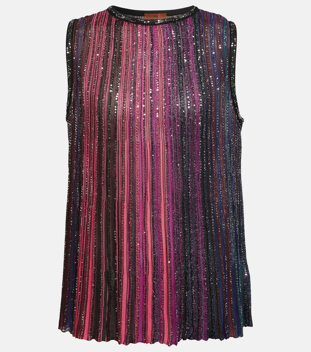 

Плиссированный топ MISSONI, разноцветный
