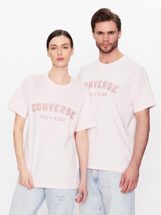 Футболка стандартного кроя Converse, розовый