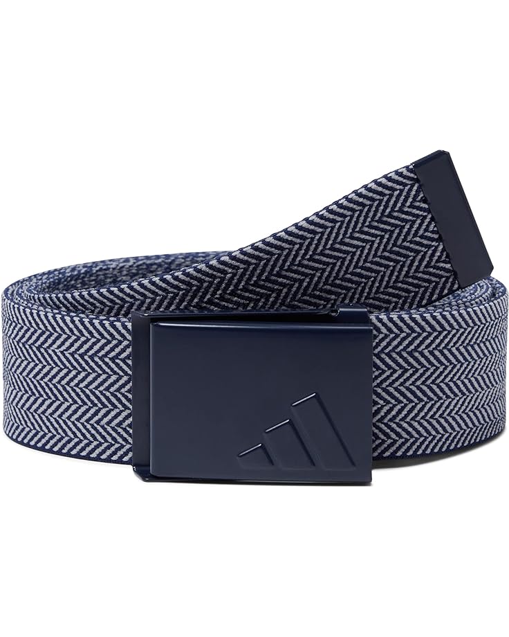 Ремень Adidas Golf Stretch Heather Web Belt Reversible, цвет Collegiate Navy
