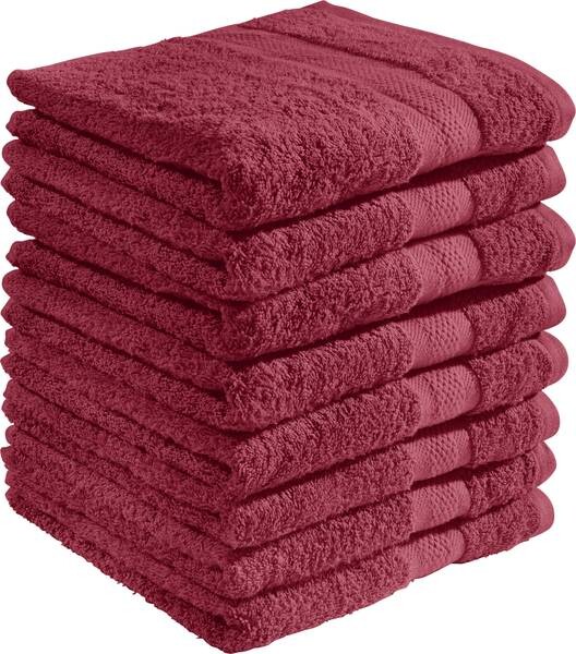 

Полотенце для душа REDBEST 8er-Pack 166399, 70x1x140 см цвет weinrot