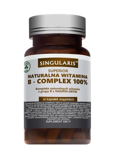 Singularis Superior, Органический комплекс витаминов B, 30 капсул
