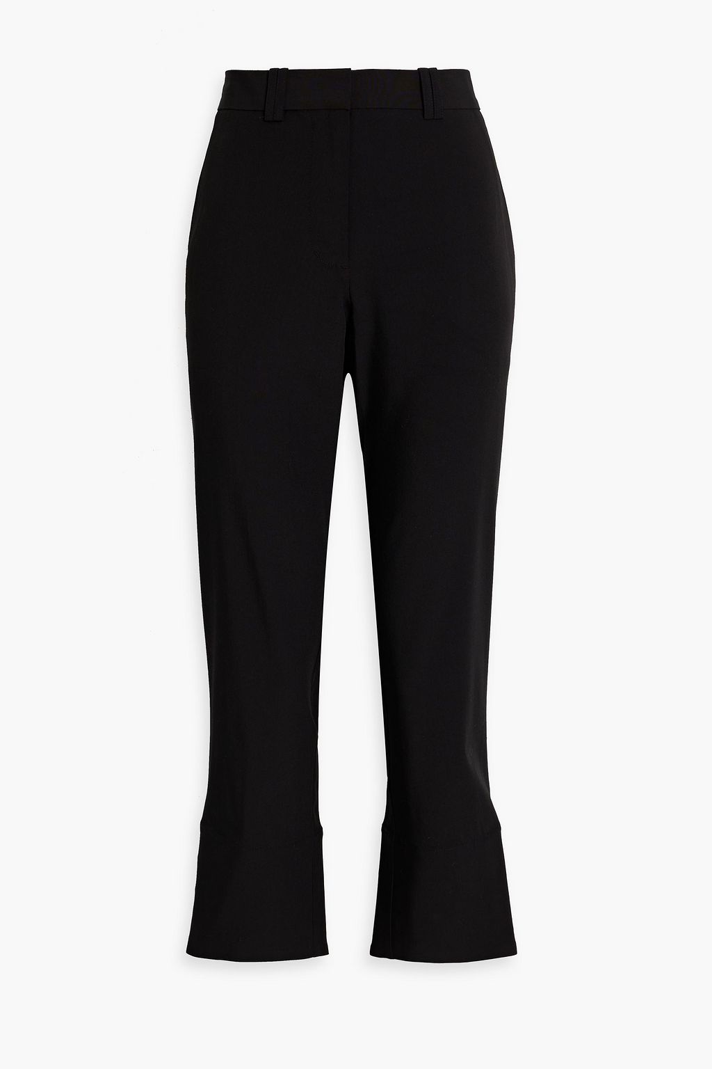 Укороченные брюки прямого кроя из смесовой шерсти 3.1 PHILLIP LIM, черный