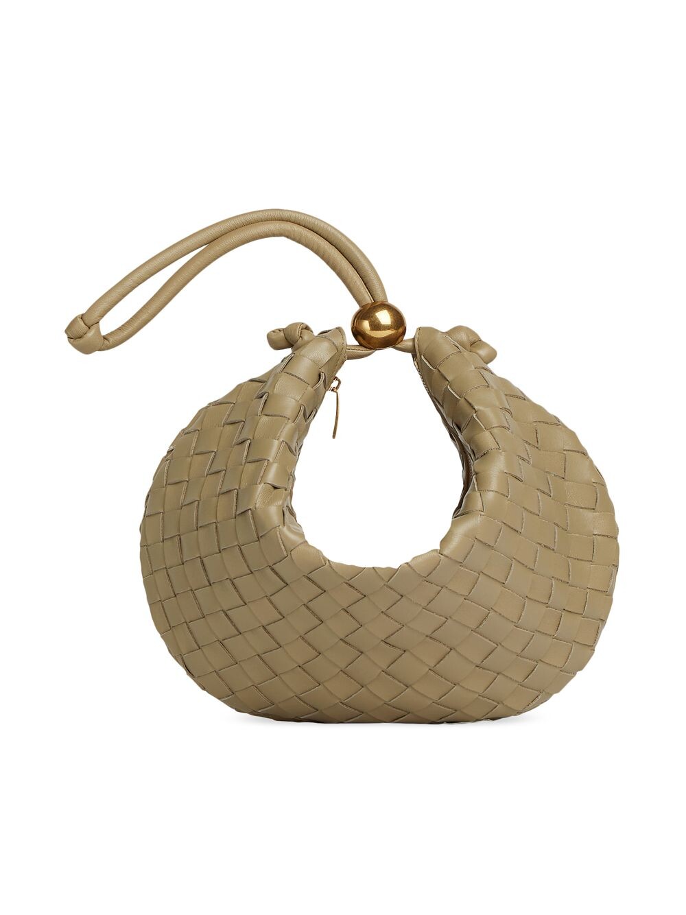 

Кожаная сумка через плечо Turn Intrecciato Bottega Veneta