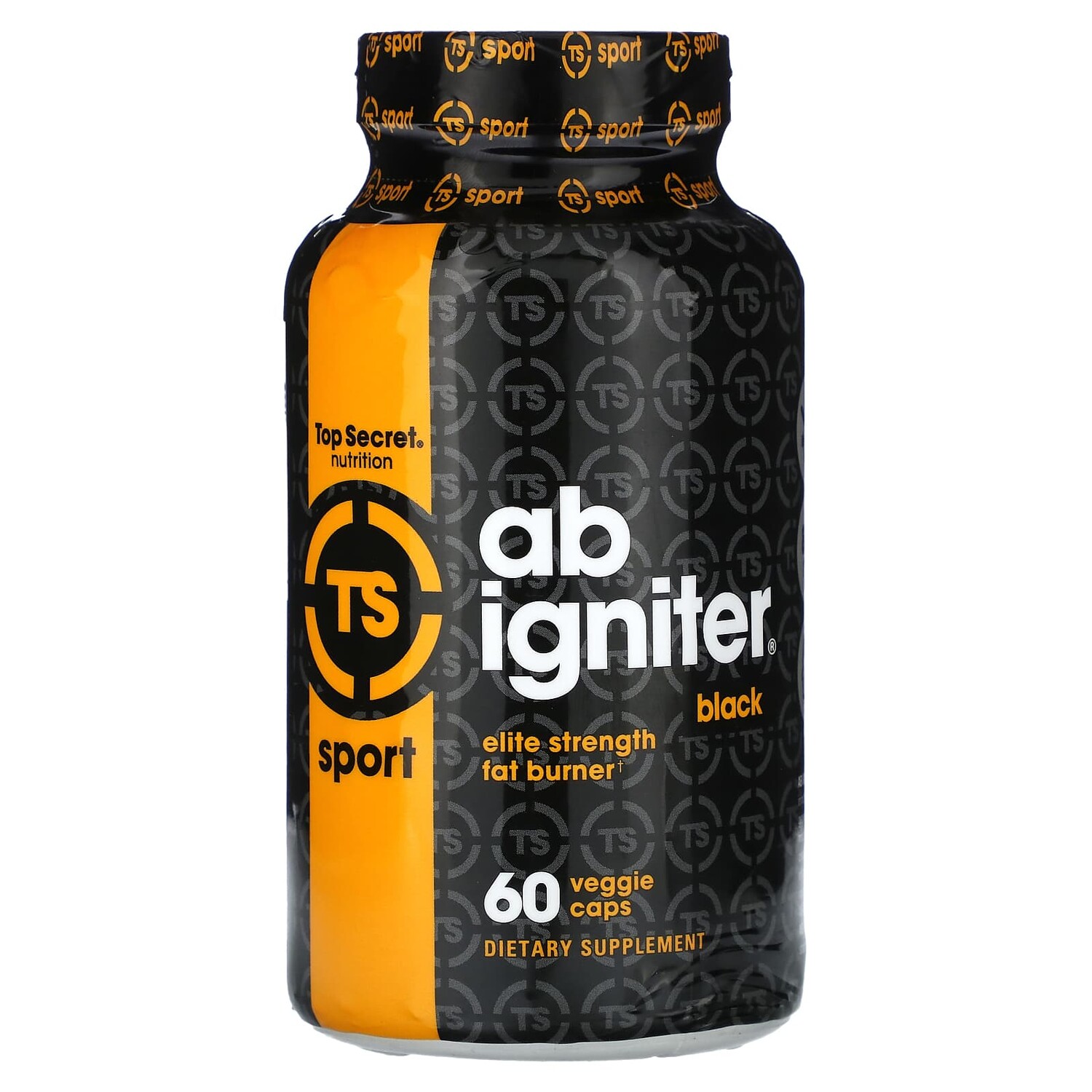 

Ab Igniter, черный, 60 растительных капсул, Top Secret Nutrition