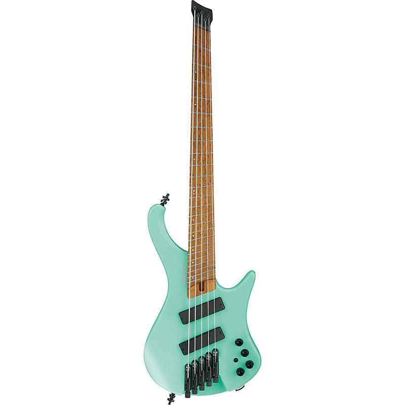 Басс гитара Ibanez EHB1005MSSFM EHB Ergonomic Headless 5-String Multi-Scale Bass Guitar, Sea Foam Green Matte