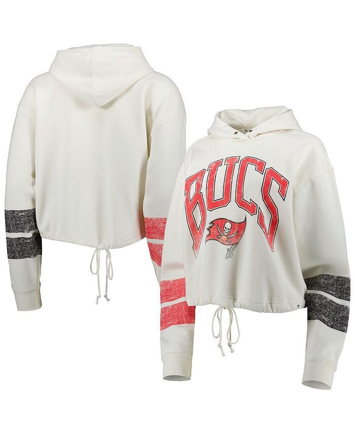 

Женская овсяная толстовка с капюшоном Tampa Bay Buccaneers Harper '47 Brand, тан/бежевый