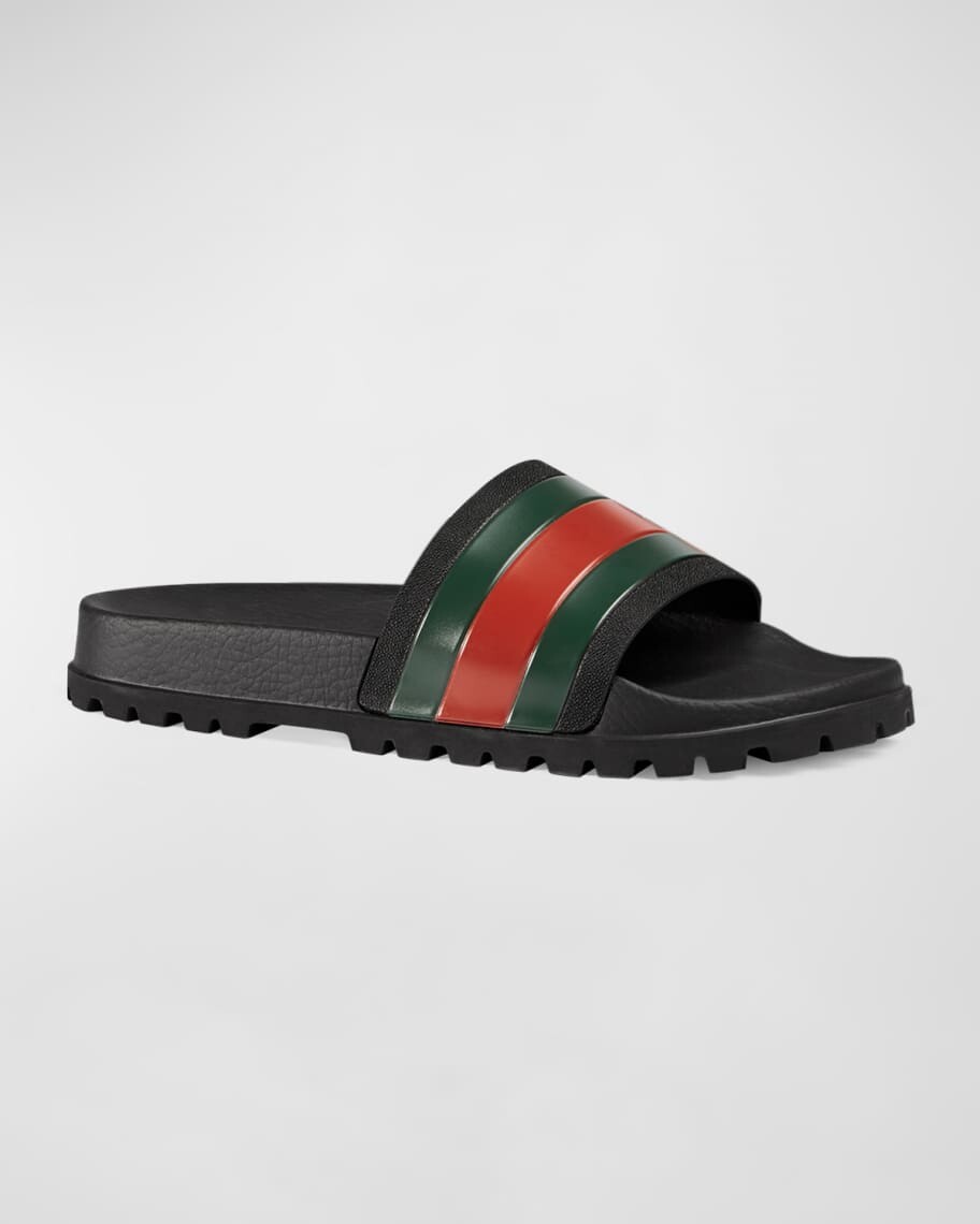 

Мужские сандалии Pursuit Trek Web Slide Gucci