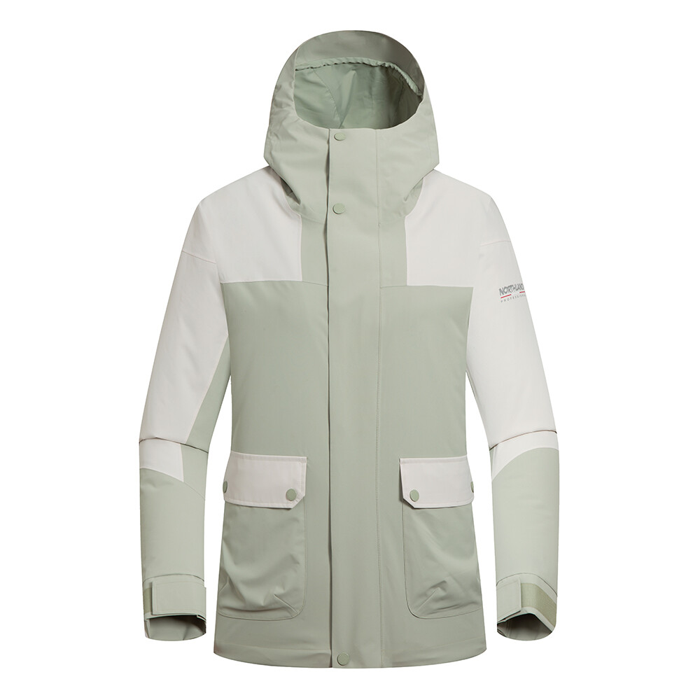 

Ветровки женские Northland, цвет Sage green/almond white