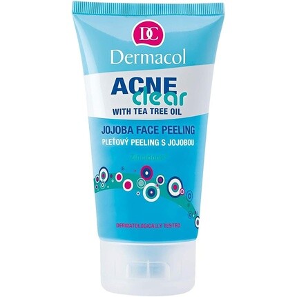 

Очищающий пилинг для лица от прыщей с жожоба, Dermacol