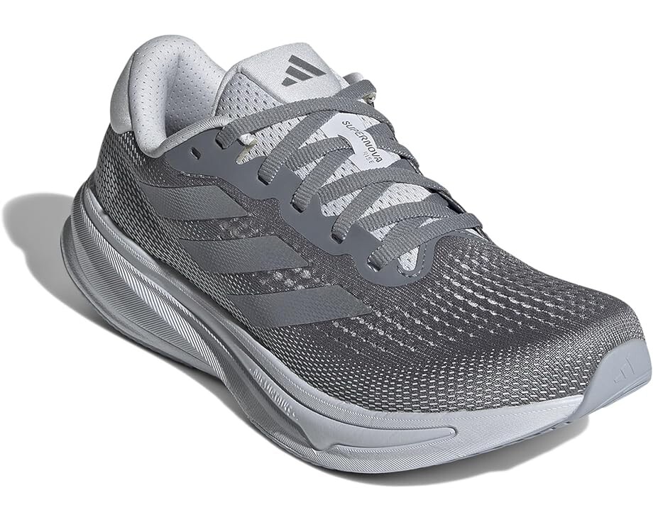 Кроссовки adidas Running Supernova Rise, цвет Grey/Silver Metallic/Dash Grey кроссовки для бега со стабильностью falcon 3 sport lace adidas цвет dash grey silver metallic bliss pink