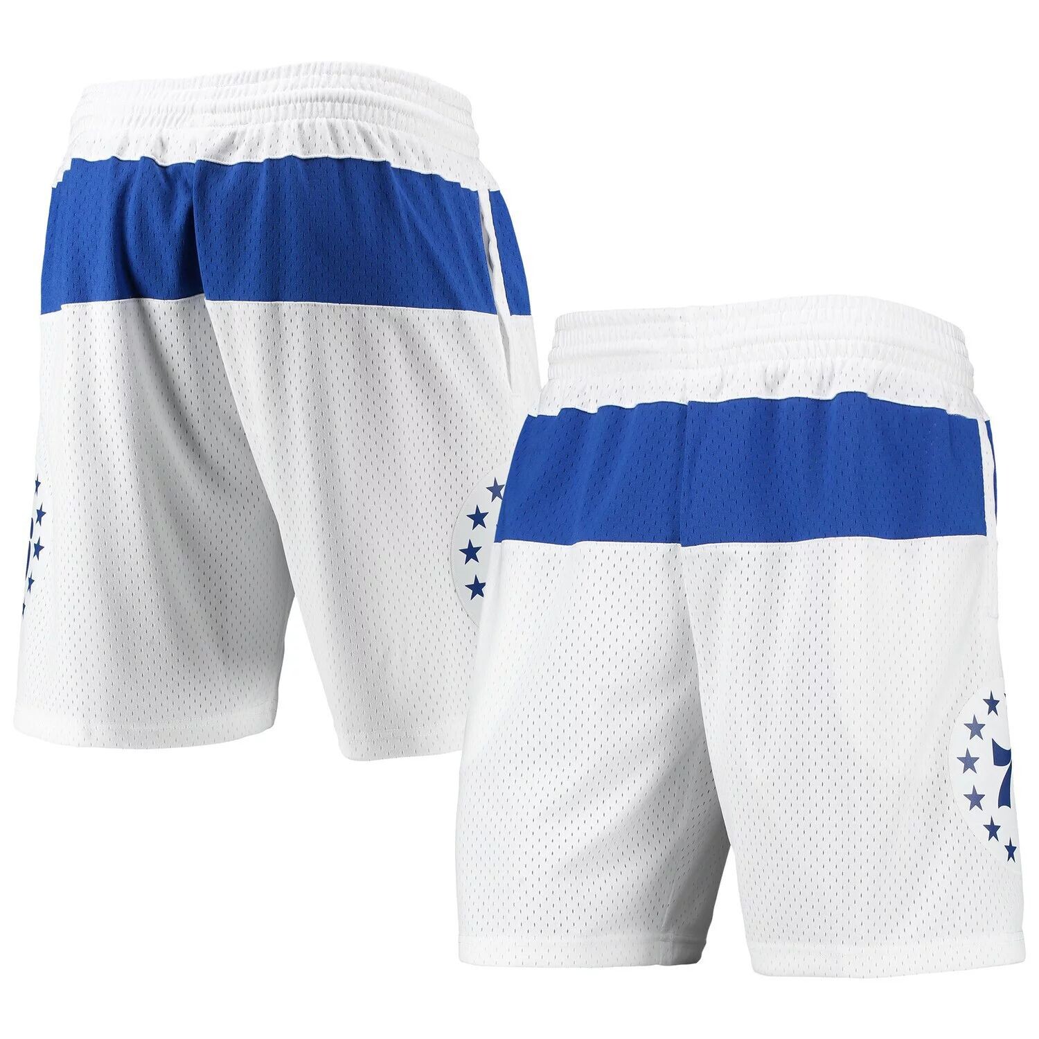 

Мужские шорты Mitchell & Ness White Philadelphia 76ers 2003-04 Hardwood Classics Swingman