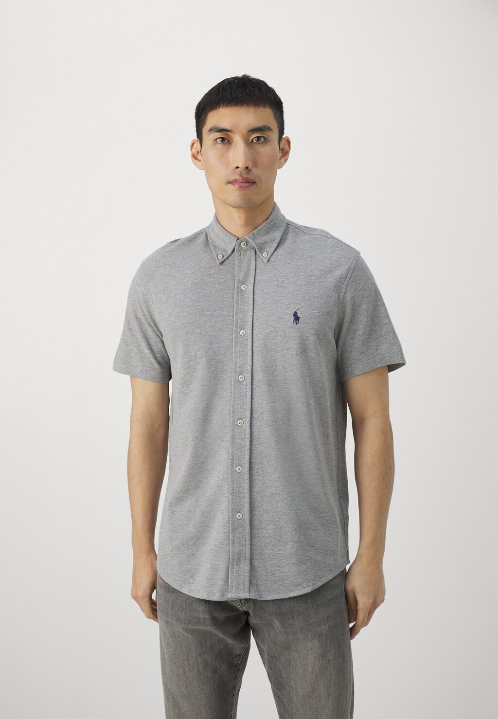 

Рубашка Short Sleeve Polo Ralph Lauren, цвет andover heather