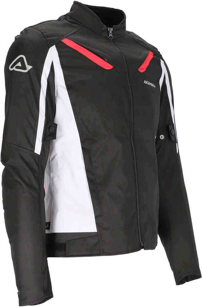 Женская мотоциклетная текстильная куртка X-Mat Acerbis, черный/розовый