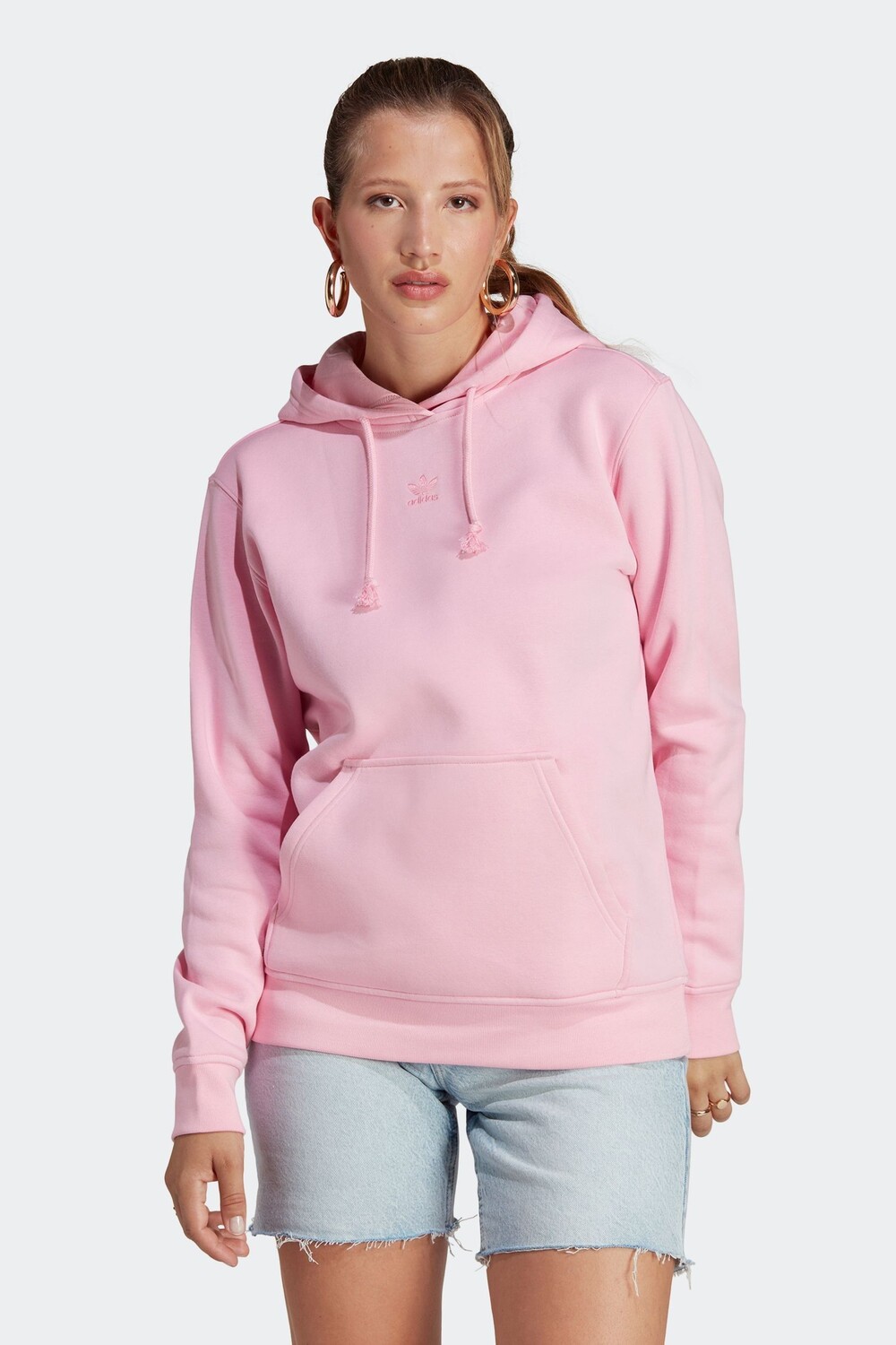 

Флисовая худи adidas Originals Adicolor Essentials adidas originals, розовый