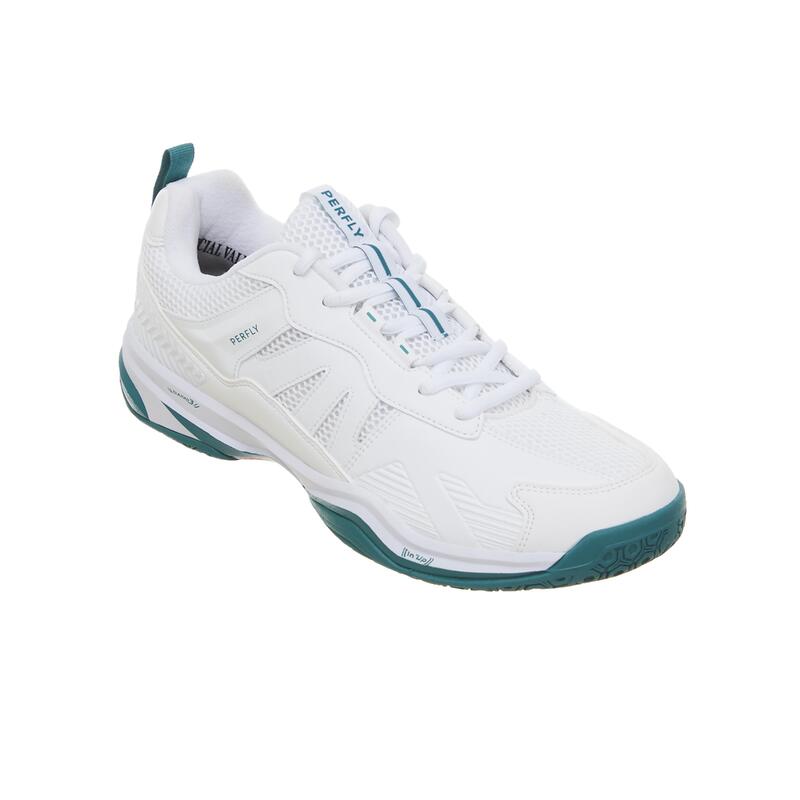 Мужские кроссовки для бадминтона Perform 590 белые PERFLY, цвет weiss