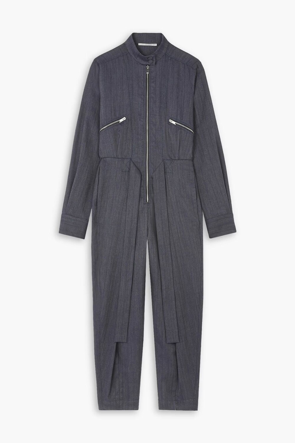 

Комбинезон Brielle из смесовой шерсти с поясом Stella Mccartney, антрацит