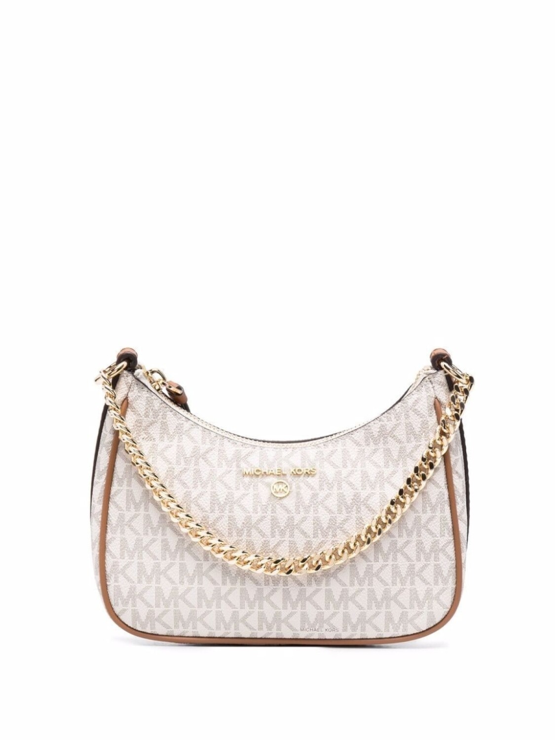 

Michael Kors маленькая сумка на плечо Jet Set Charm Logo, нейтральный цвет