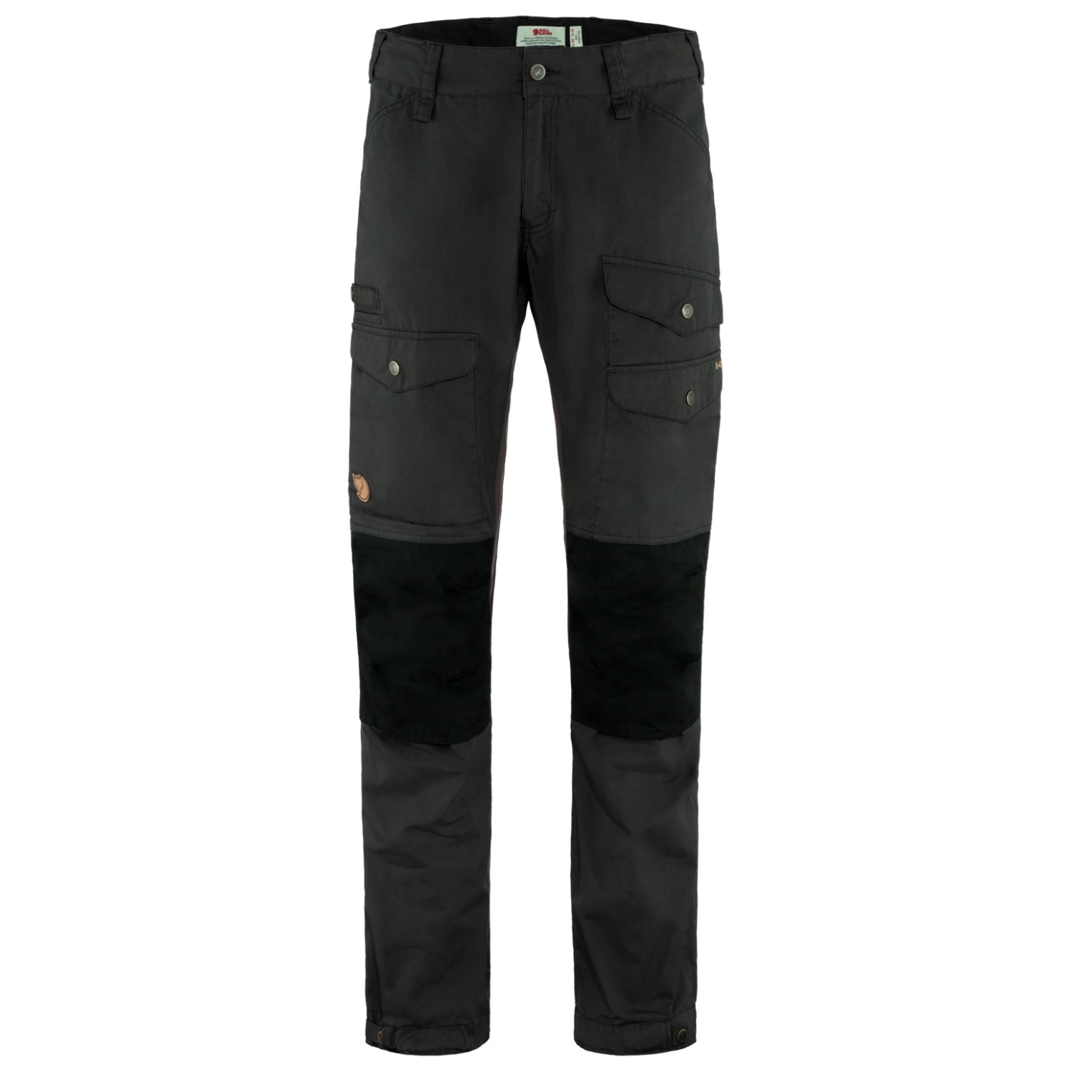 цена Трекинговые брюки Fjällräven Vidda Pro Ventilated Trousers, цвет Dark Grey/Black