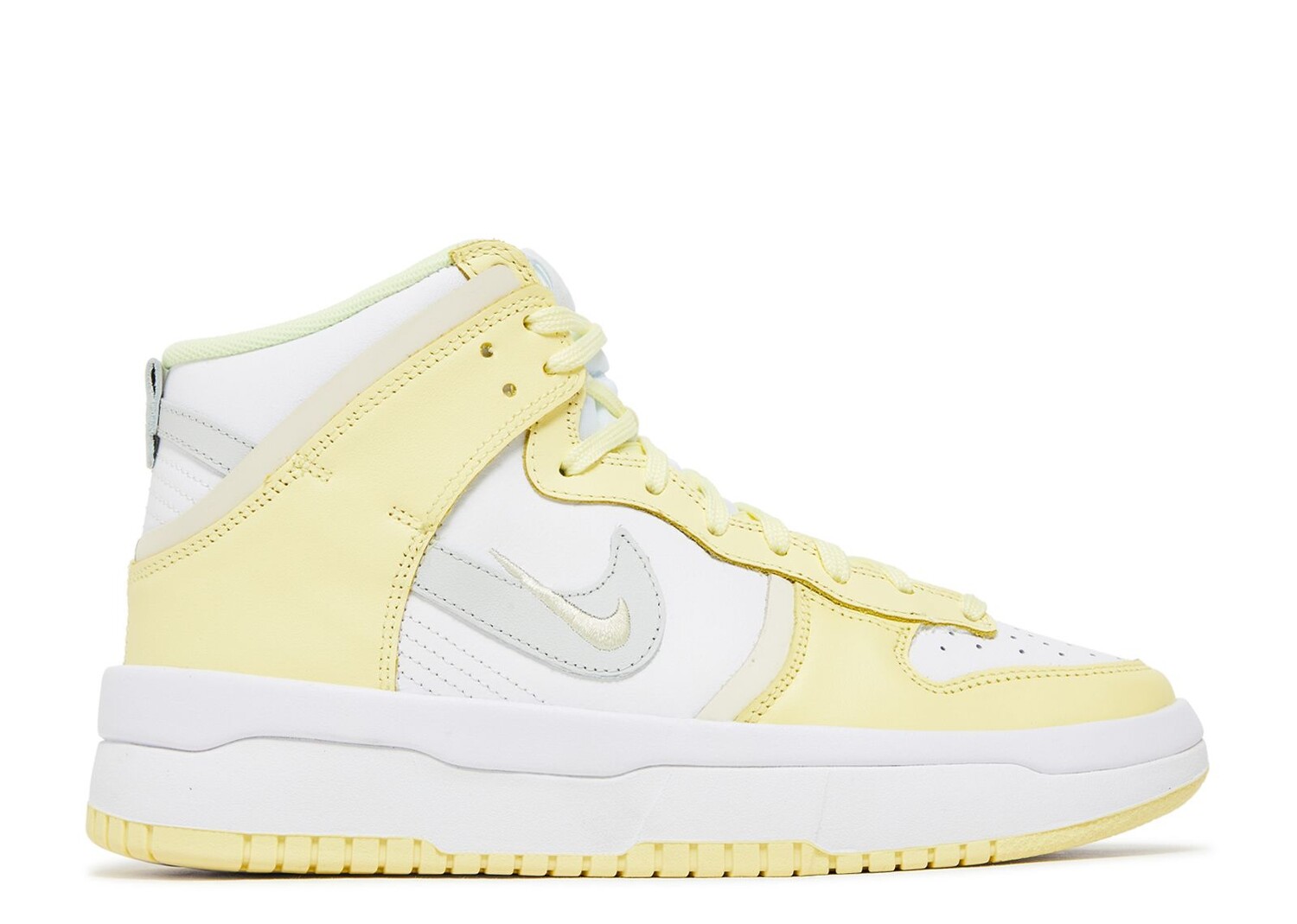 Кроссовки Nike Wmns Dunk High Up 'White Citron Tint', белый кроссовки nike wmns dunk high up white black белый