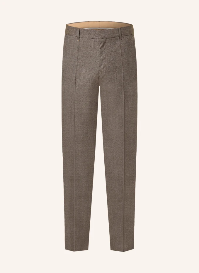 

Костюмные брюки genius slim fit Boss, бежевый