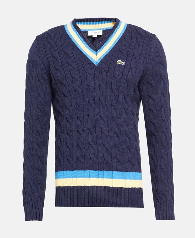

Джемпер с длинными рукавами Lacoste, темно-синий