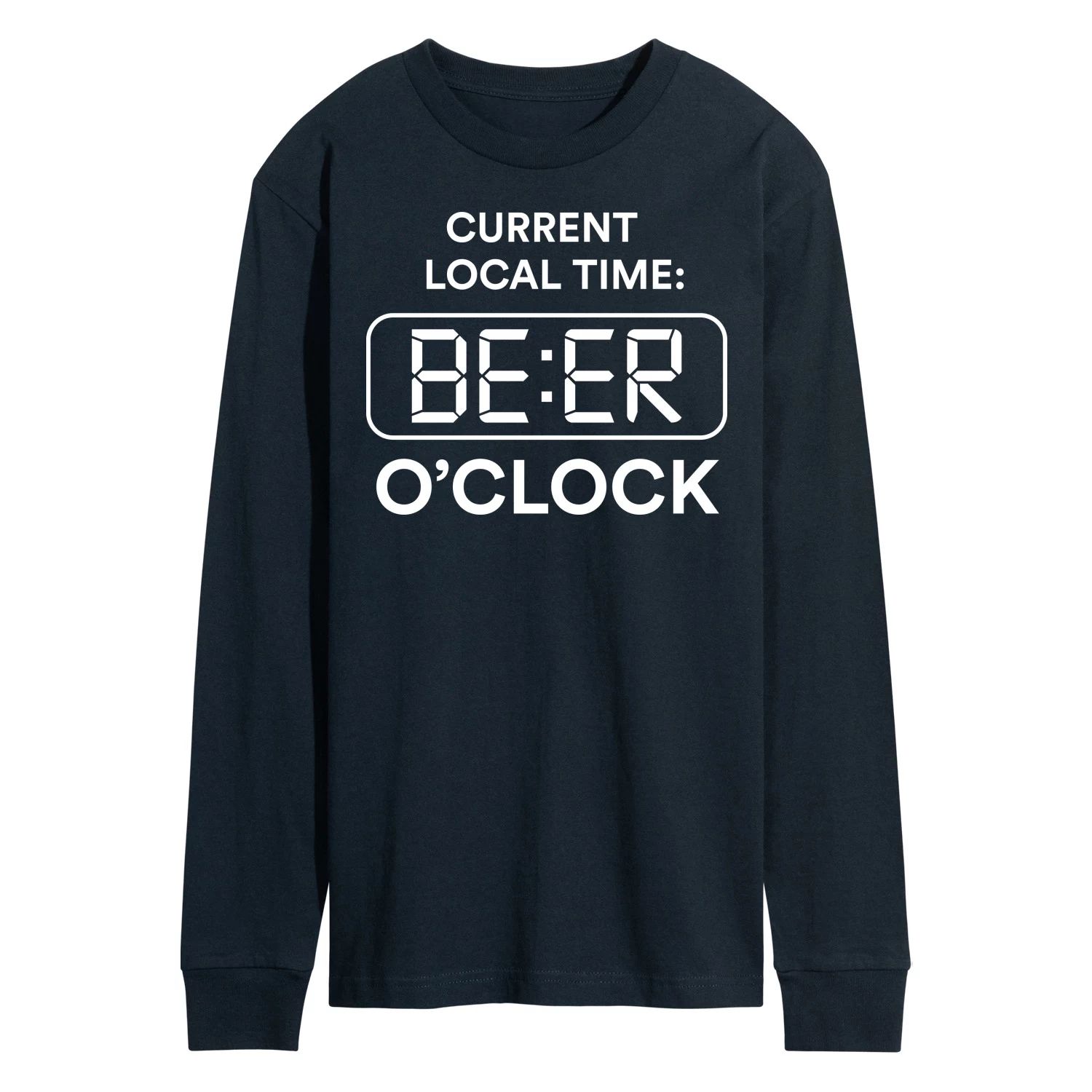 Мужская футболка с рисунком Beer O'Clock Licensed Character