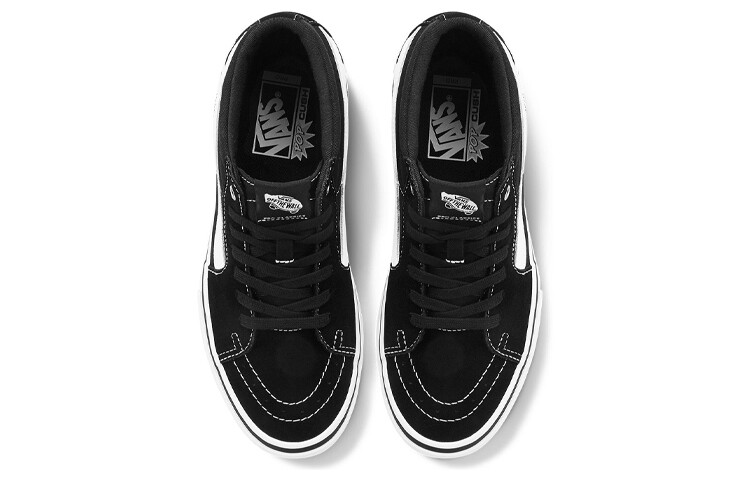 

Туфли для скейтбординга унисекс Vans SK8 MID Черный/Белый