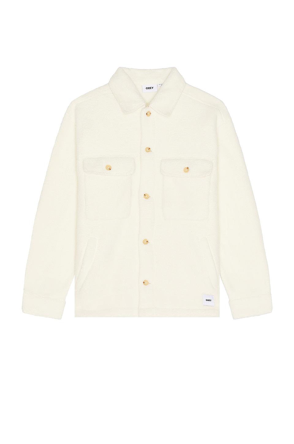 цена Куртка Obey Thompson Shirt, цвет Unbleached