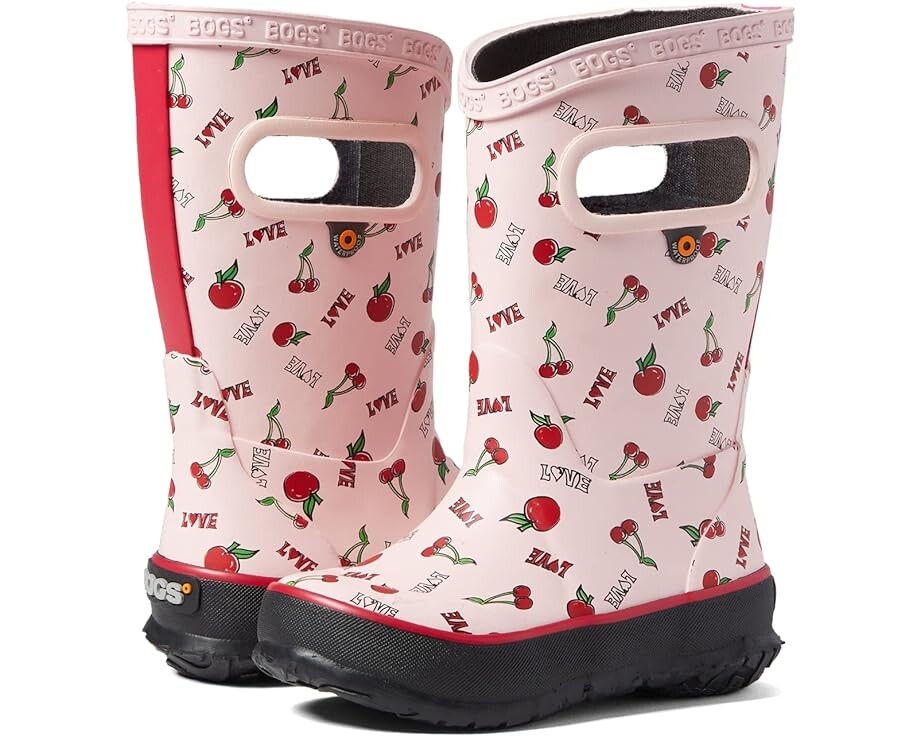 

Ботинки Bogs Rain Boots Cherry Love, цвет Pink Multi